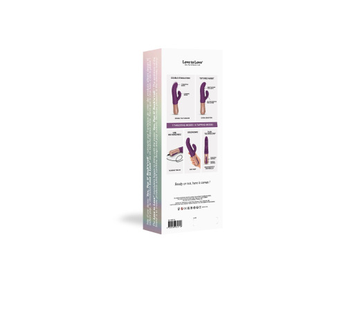 Двойной пульсатор кролик Love To Love SASSY BUNNY - PURPLE RAIN