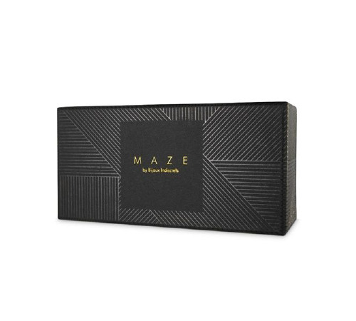 Чокер Bijoux Indiscrets MAZE - Wide Chocker Black