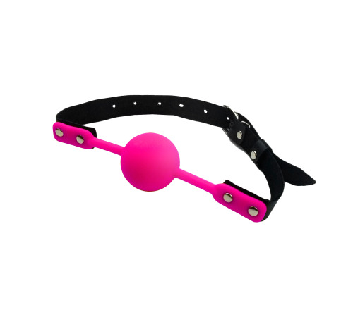 Силиконовый кляп NeDlyaSkuki Gag Ball сиреневый