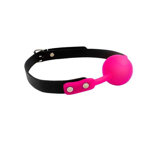 Силиконовый кляп NeDlyaSkuki Gag Ball сиреневый