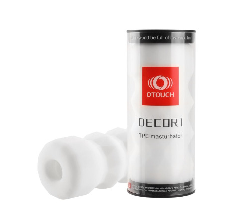 Мастурбатор Otouch DECOR 1-B, эффект всасывания, упругие пирамидки