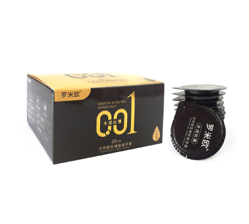 Ультратонкі презервативи латексні OLO 001, 10шт/пач.