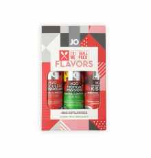 Набор System JO Tri-Me Triple Pack - Flavors (3 х 30 мл) три разных вкуса оральных смазок