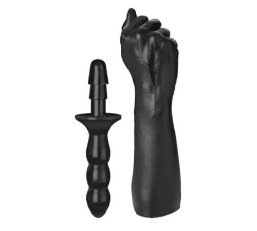 Кулак для фістинга Doc Johnson Titanmen The Fist with Vac-U-Lock Compatible Handle, діаметр 7,6 см