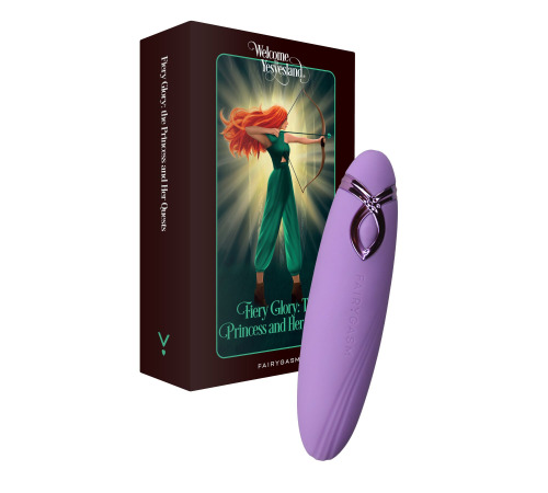 Мини-вибратор FairyGasm PleasureArrow violet