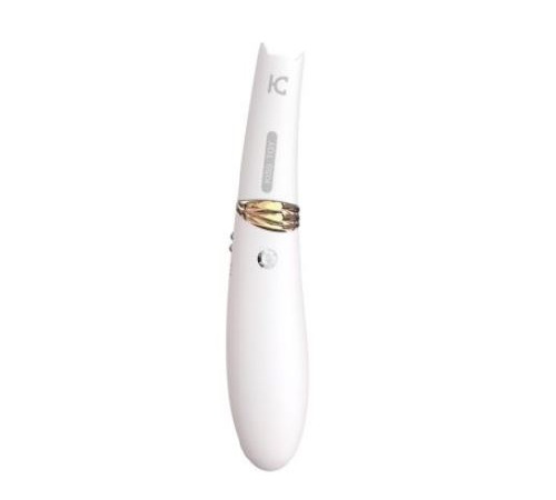 Вакуумный стимулятор с вибрацией KISTOY Miss CC White, можно использовать как вибратор, диам.3,6см