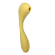 Вакуумний вагінально-кліторальний стимулятор Magic Motion Bobi Yellow, керування зі смартфона