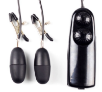 Зажимы для сосков с вибрацией и пультом