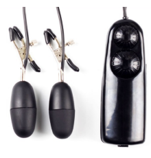 Зажимы для сосков с вибрацией и пультом