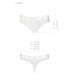 Трусики-бразилиана из хлопка Passion PS005 PANTIES white, size M