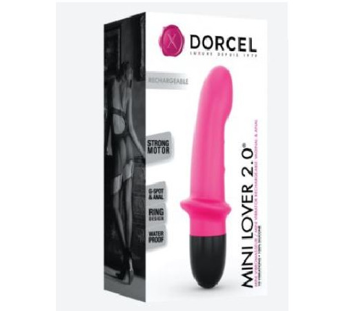 Вібратор Dorcel Mini Lover Magenta 2.0 перезаряджуваний, для точки G і масажу простати