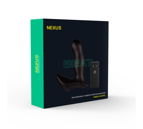 Масажер простати Nexus Beat з пульсуючою перлиною і вібрацією