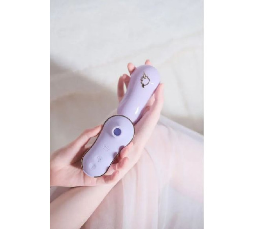 Набор секс игрушек Zalo UNICORN Vibratrion & Thrusting Set - VIOLET