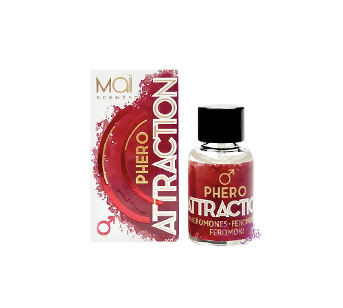 Феромоны для мужчин MAI Phero Masculino (7 мл), без запаха, можно со своим парфюмом