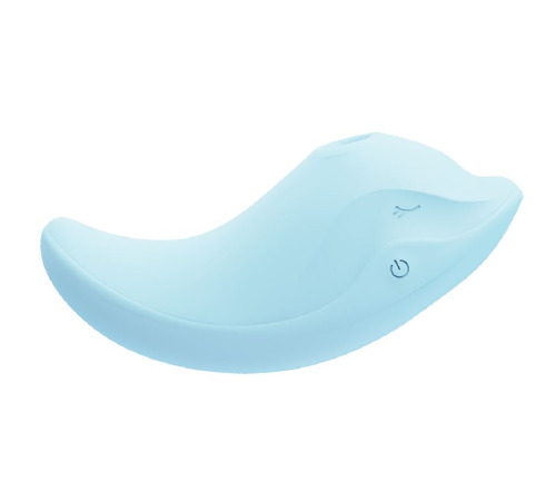 Вибратор и вакуумный стимулятор CuteVibe Heidi Blue