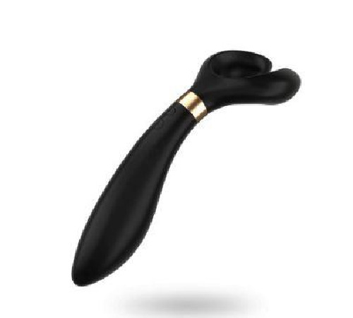 Вибратор для пар Satisfyer Endless Fun Black, три мотора, многофункциональный