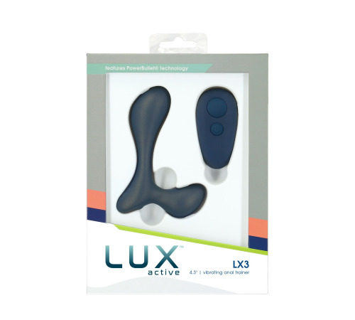 Вібромасажер простати Lux Active LX3 Vibrating Anal Trainer, пульт ДК