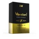 Жидкий вибратор Intt Vibration Vodka (15 мл), густой гель, очень вкусный, действует до 30 минут