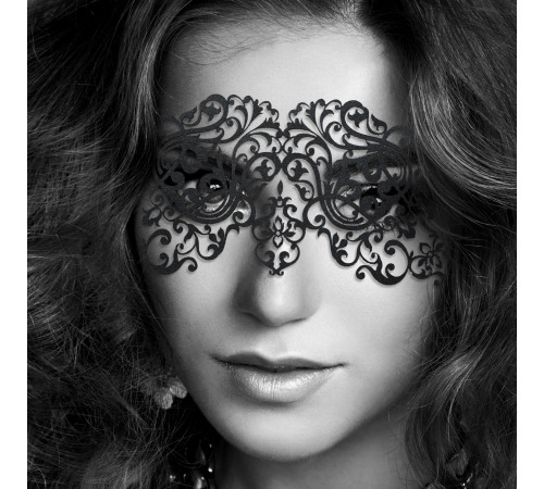 Маска на лицо Bijoux Indiscrets - Dalila Mask, виниловая, клеевое крепление, без завязок