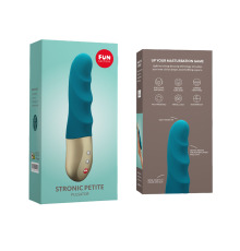 Мини-пульсатор Fun Factory STRONIC PETITE deep sea blue, 8 режимов, подходит для начинающих