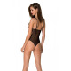 Боди с ажурным лифом Christa Body black S/M — Passion