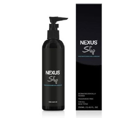 Густий анальний лубрикант Nexus Slip Anal (250 мл.) на водній основі, супер для анальних іграшок