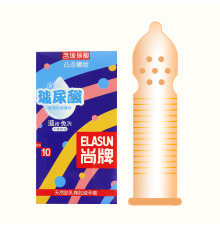 Ультратонкие презервативы Elasun (10шт) в линию и точечку 