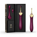 Вибратор двухсторонний Zalo BESS Purple