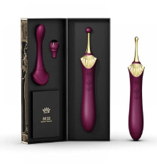 Вибратор двухсторонний Zalo BESS Purple