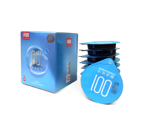 Ультратонкі презервативи Elasun із зовнішніми точками (10шт)