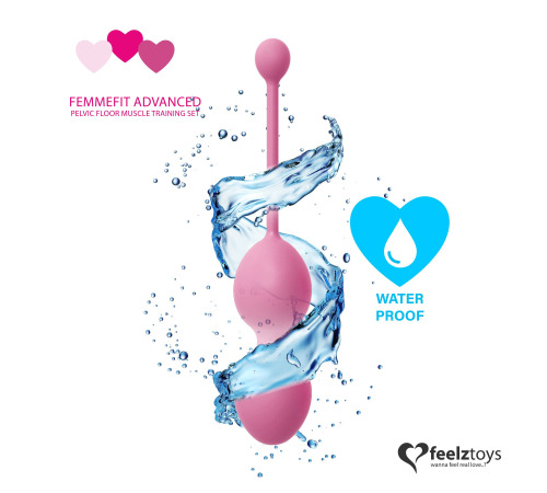 Набор вагинальных шариков для продвинутых FeelzToys - FemmeFit Advanced Pelvic Muscle Training Set