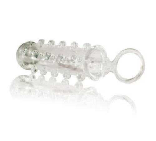 Насадка на член Dorcel Mr. Orgasm з кільцем для мошонки, ультрастімулюючий рельєф