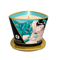 Массажная свеча Shunga Massage Candle - Island Blossoms (170 мл) с афродизиаками