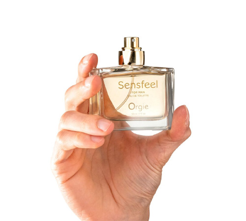 Мужские духи с феромонами Orgie – Sensfeel for Man (50 мл), цитрусово-древесный аромат