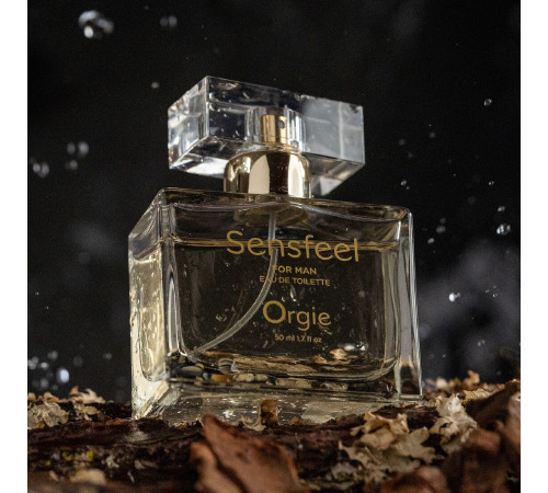 Мужские духи с феромонами Orgie – Sensfeel for Man (50 мл), цитрусово-древесный аромат