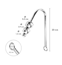 №8 Металлический анальный крюк