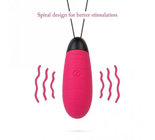 Вагинальное виброяйцо Zemalia Doris, Pink