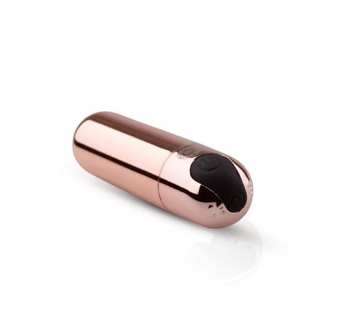 Вибропуля Rosy Gold - Nouveau Bullet Vibrator, перезаряжаемая