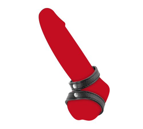 Эрекционное кольцо с регулировкой диаметра Fetish Tentation Double Сockring