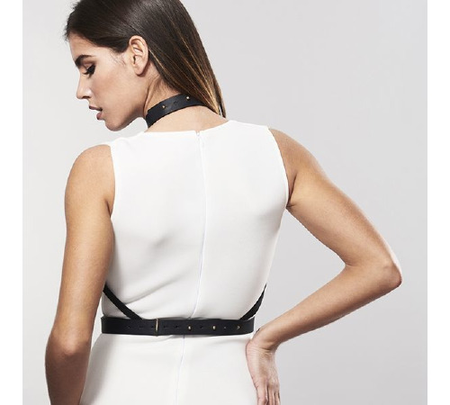 Портупея Bijoux Indiscrets MAZE - H Harness Black