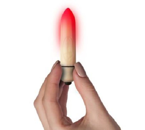 Вібропуля Rocks Off Neon - Quasar, світиться в темряві