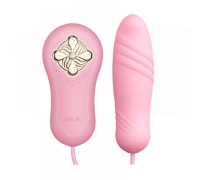 Виброяйцо-пульсатор с функцией нагрева  ZALO TEMPTATION, Fairy Pink