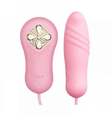 Виброяйцо-пульсатор с функцией нагрева  ZALO TEMPTATION, Fairy Pink