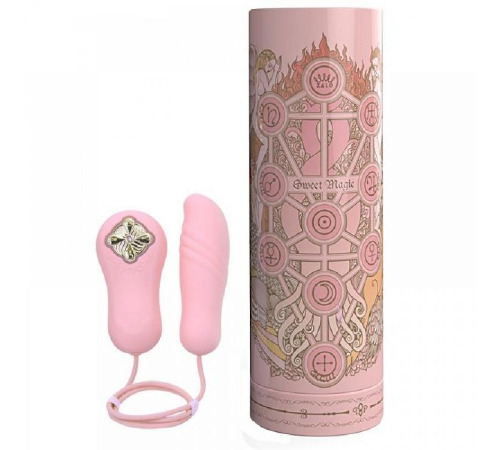 Віброяйце-пульсатор з функцією нагрівання ZALO TEMPTATION, Fairy Pink