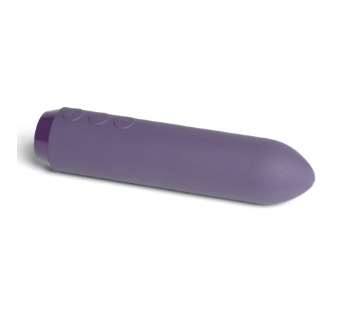 Минивибратор Je Joue - Classic Bullet Vibrator Purple с глубокой вибрацией и фиксацией на палец