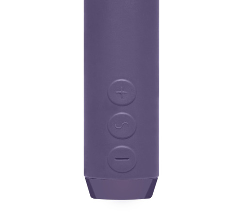 Минивибратор Je Joue - Classic Bullet Vibrator Purple с глубокой вибрацией и фиксацией на палец