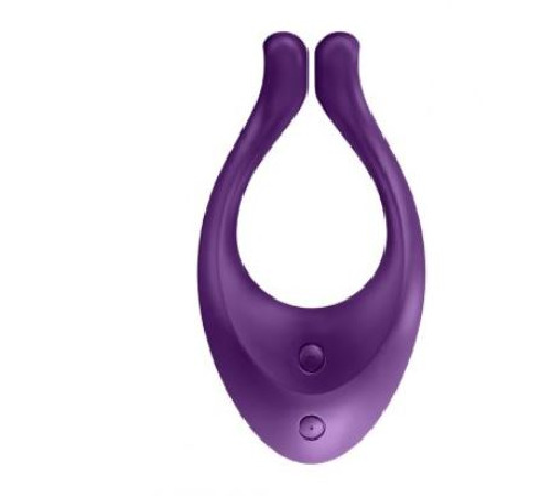 Вібратор для пар Satisfyer Endless Love Lila, 3 незалежних мотора, багатофункціональний