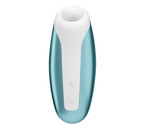 Миниатюрный вакуумный стимулятор Satisfyer Love Breeze Ice Blue