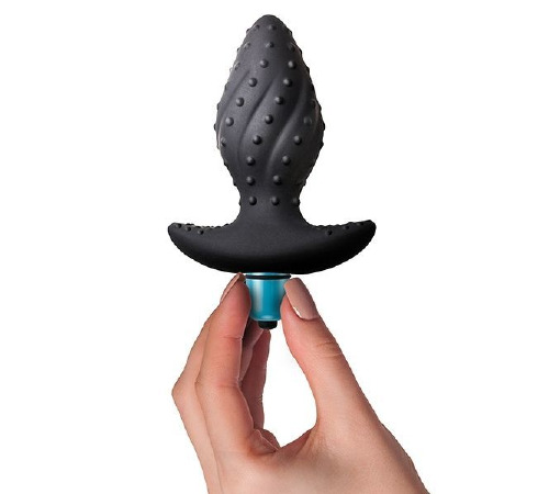 Вибронабор Rock off Men-X IBEX: анальная вибропробка и эрекционное виброкольцо 