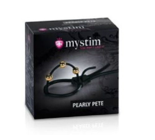 Утяжка для пениса Mystim Pearly Pete, с тремя шариками